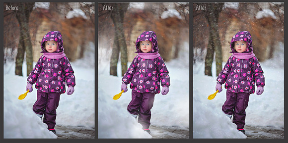 Natural Snow Overlays in Photoshop Layer Styles - product preview 1