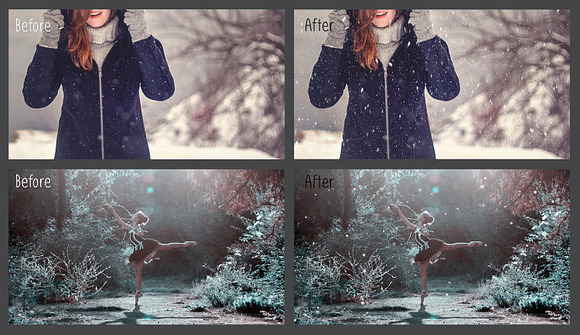 Natural Snow Overlays in Photoshop Layer Styles - product preview 4