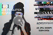 60 TV Glitch Textures