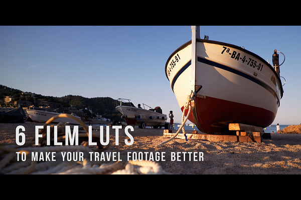 6 Film LUTs for travel video