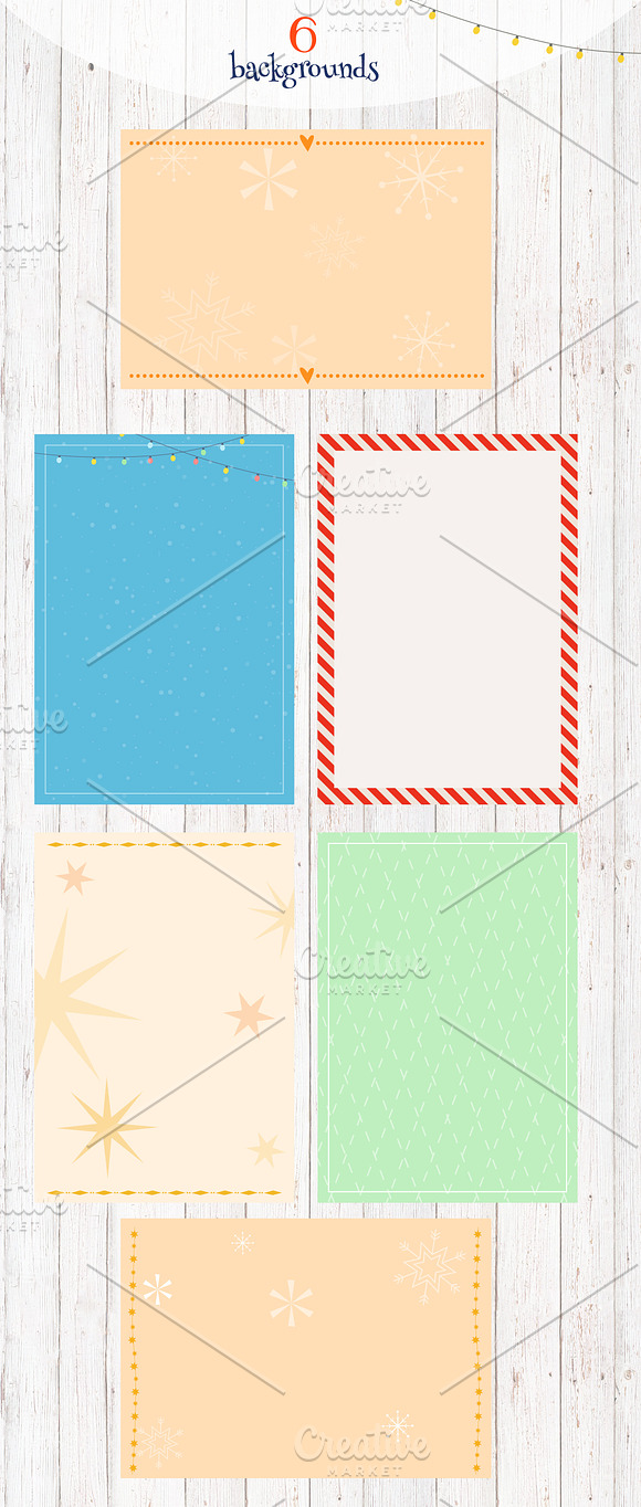 Cozy Christmas Vector Set in Illustrations - product preview 3