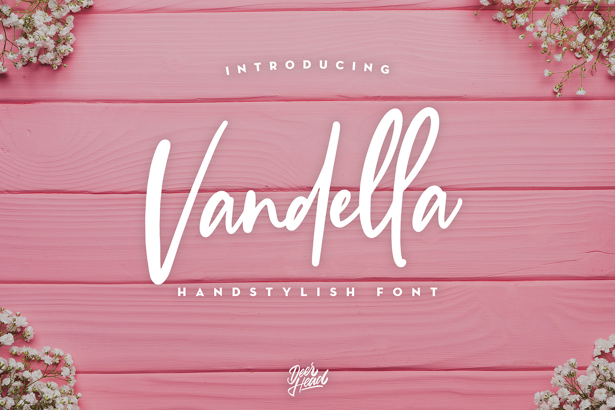 Vandella Handstylish Font in Script Fonts - product preview 8