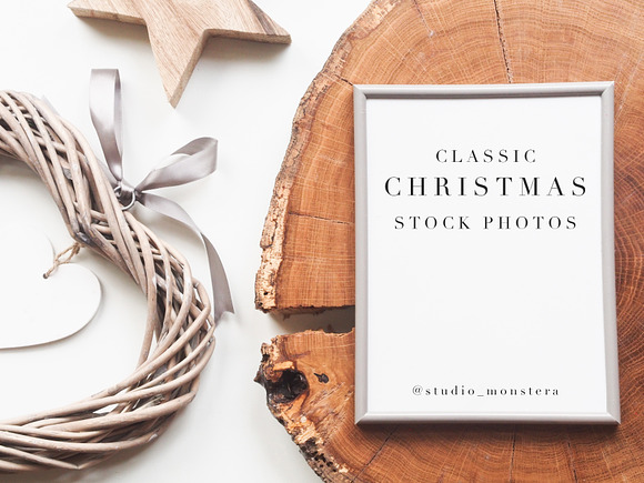 CLASSIC CHRISTMAS MOCKUP & PHOTOS in Mobile & Web Mockups - product preview 1