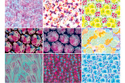 Floral abstract backgrounds