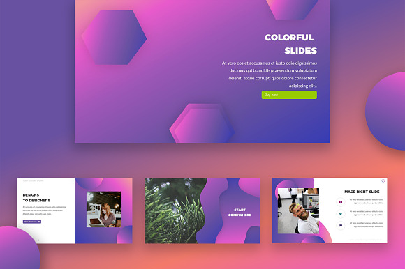 Colorful | Powerpoint Template in PowerPoint Templates - product preview 2