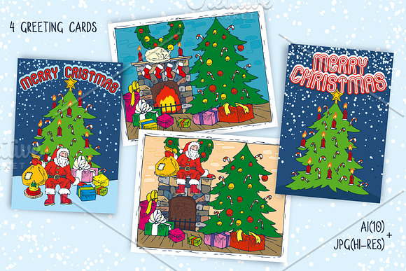 Christmas Games for Children in Illustrations - product preview 3