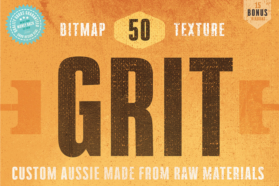 50 Fine Grit Bitmap Textures