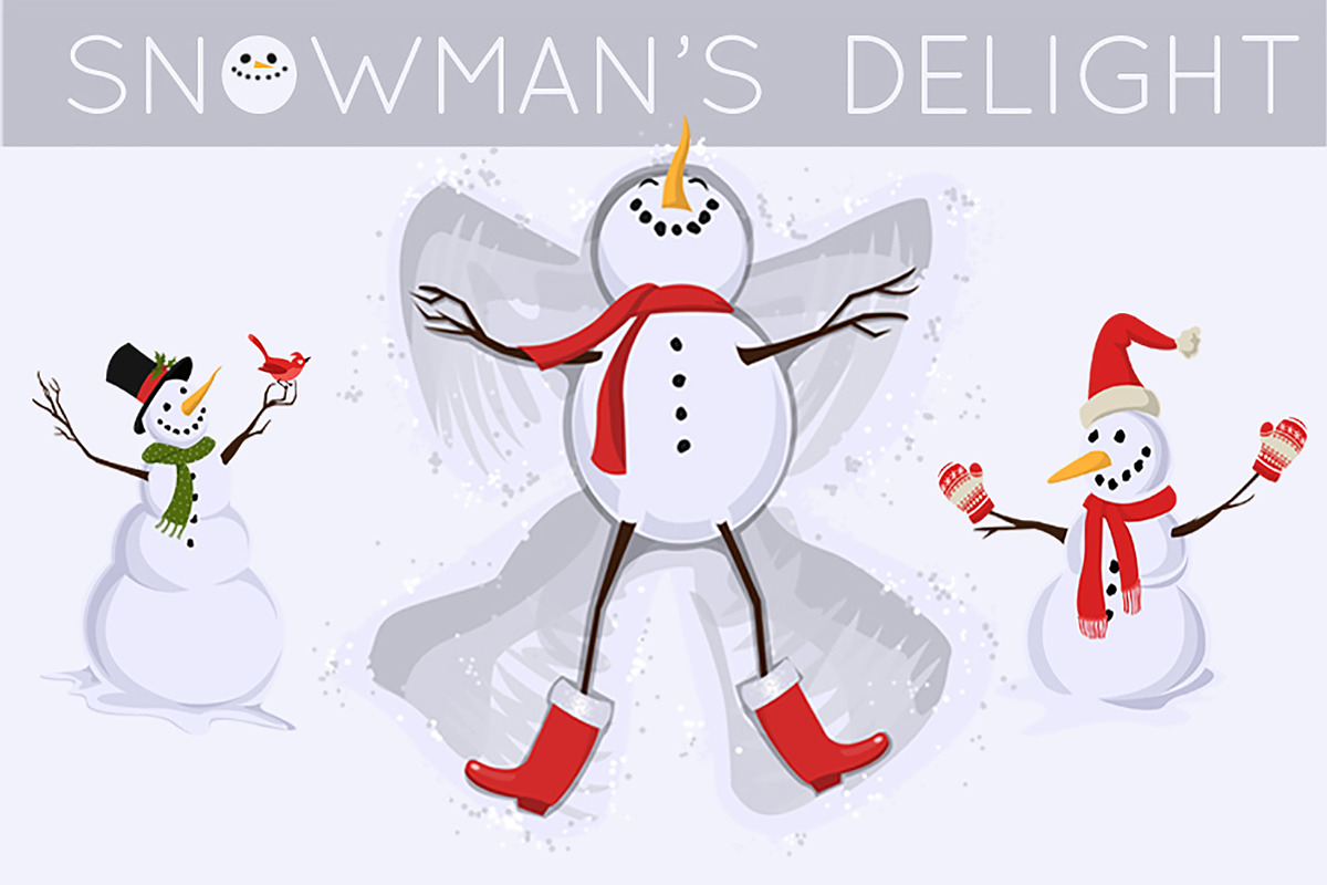 Snowman's Delight in Illustrations - product preview 8