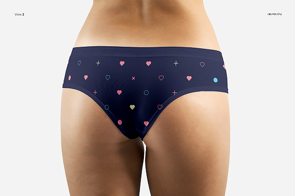 Women's Briefs Mockup Set in Product Mockups - product preview 2
