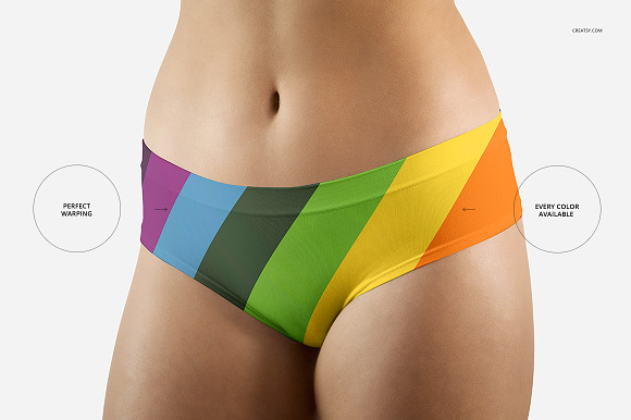 Women's Briefs Mockup Set in Product Mockups - product preview 4
