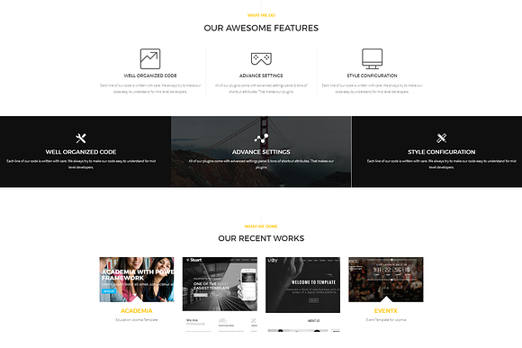Escape in WordPress Business Themes - product preview 4