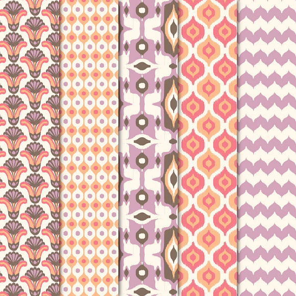 Digital Paper - Ikat in Patterns - product preview 2