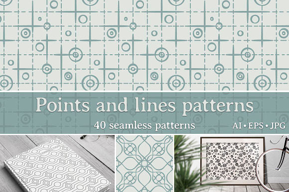 Points and lines patterns in Patterns - product preview 11