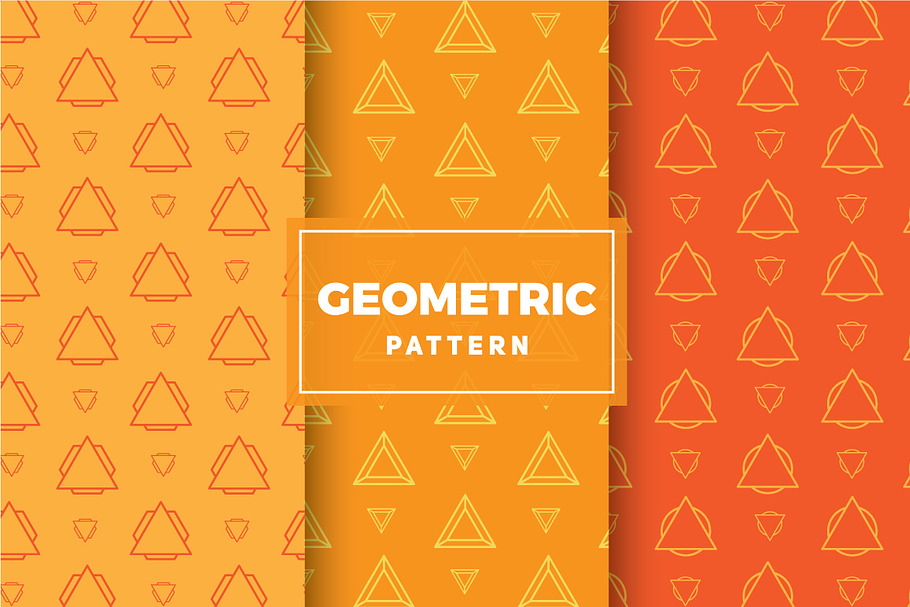 Geometric Vector Patterns #202 in Patterns - product preview 8