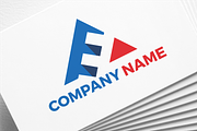 Letter E | Triangle | Logo