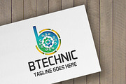 Btechnic Letter B Logo