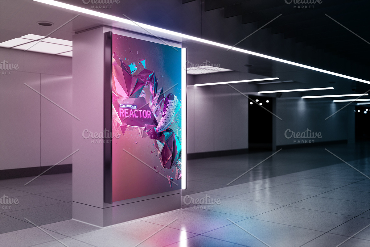 Billboard Mockup - Ad Station Series in Product Mockups - product preview 8