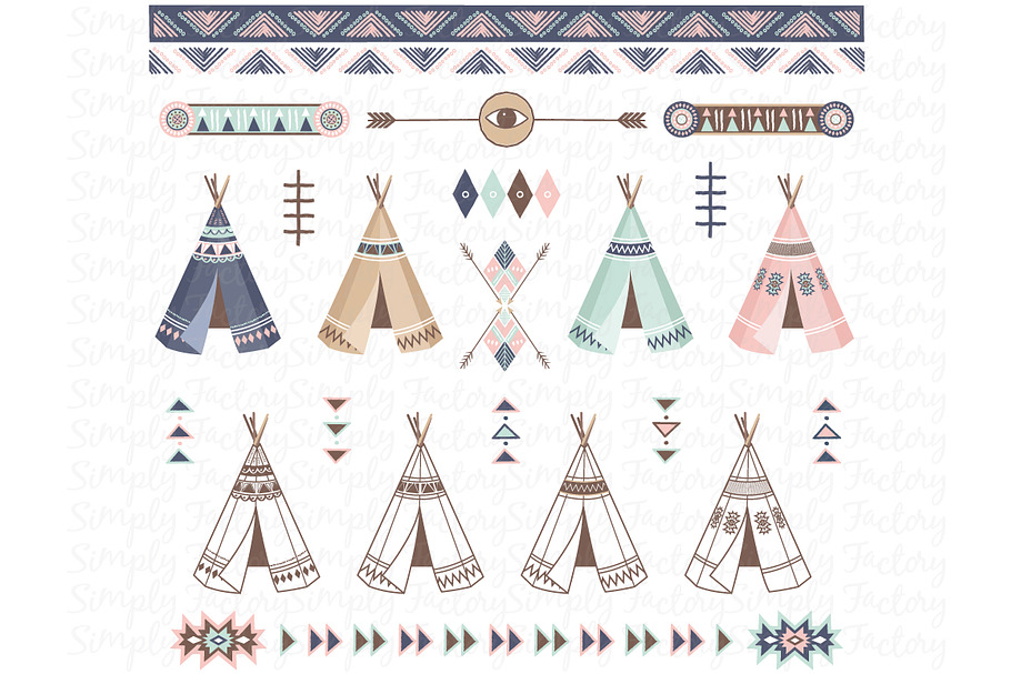 Tribal Indian Elements