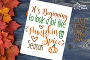 It's Beginning.. Pumpkin Spice SVG