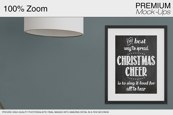 Christmas Pillow & Frames Pack in Product Mockups - product preview 4