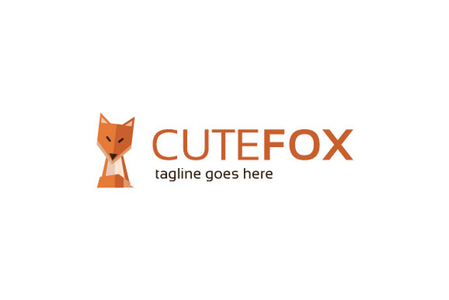 CuteFox Logo Mascot in Logo Templates - product preview 8