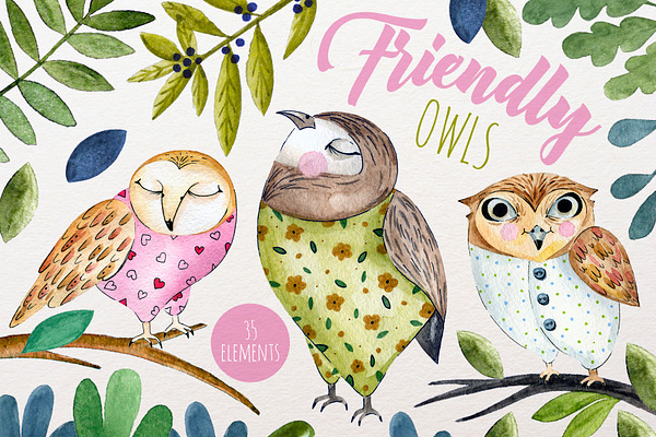 Friendly Owls