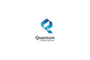 Quantum / Q letter Logo
