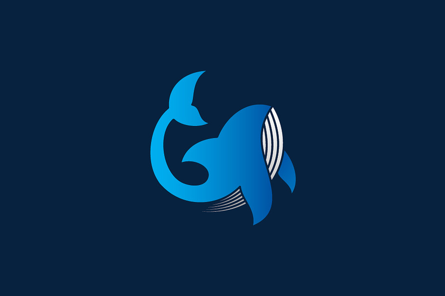 Whale in Logo Templates - product preview 8