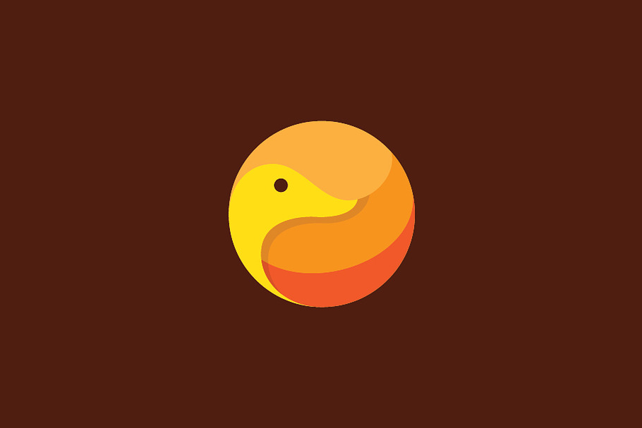 Circle Duck in Logo Templates - product preview 8