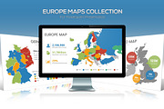 Europe Maps Collection for PPT