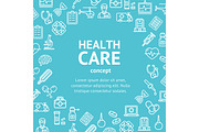 Health Care Concept Card.