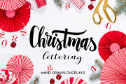 Christmas lettering Kit-overlays