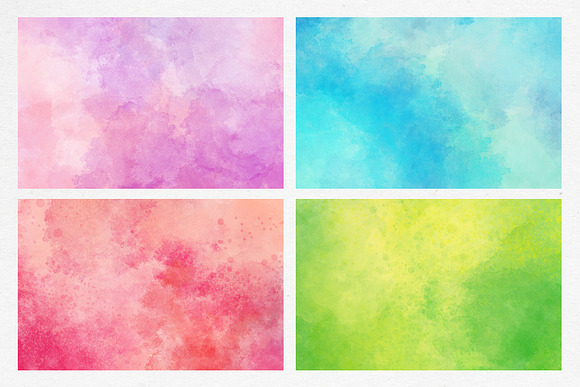 Handcrafted Watercolor Textures in Textures - product preview 2
