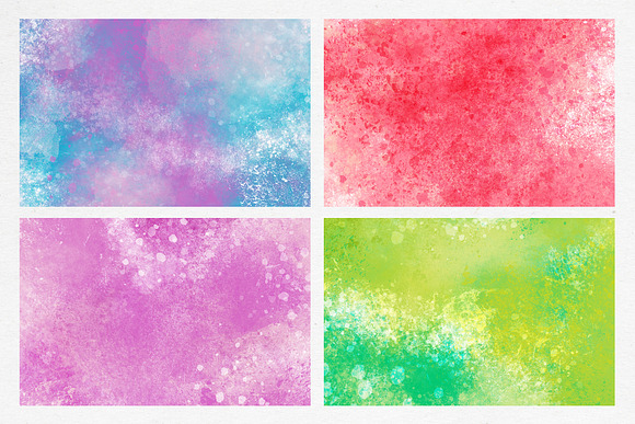 Handcrafted Watercolor Textures in Textures - product preview 3