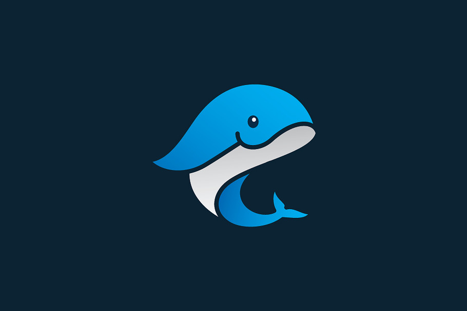 Whale in Logo Templates - product preview 8