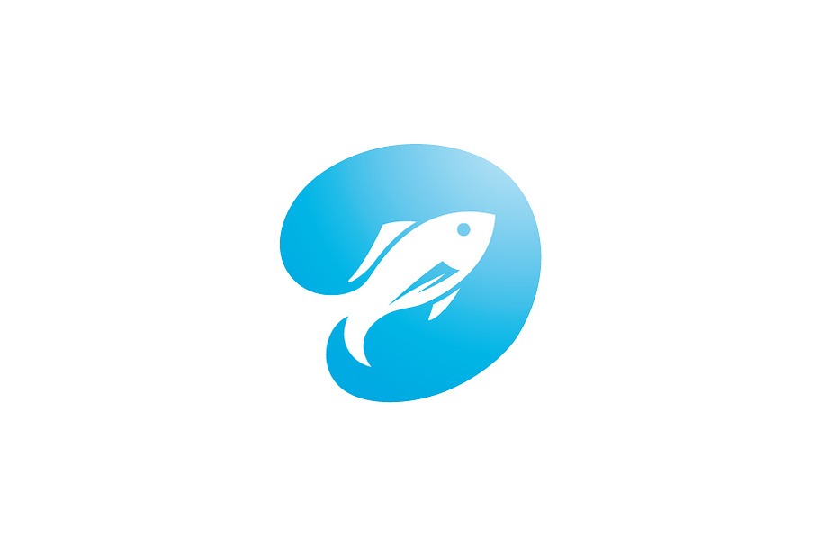 Fish in Logo Templates - product preview 8