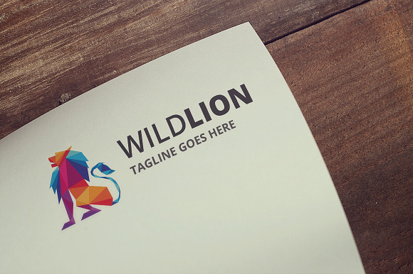 Wild Lion Logo in Logo Templates - product preview 1