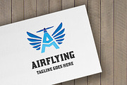 Air Flying (Letter A) Logo