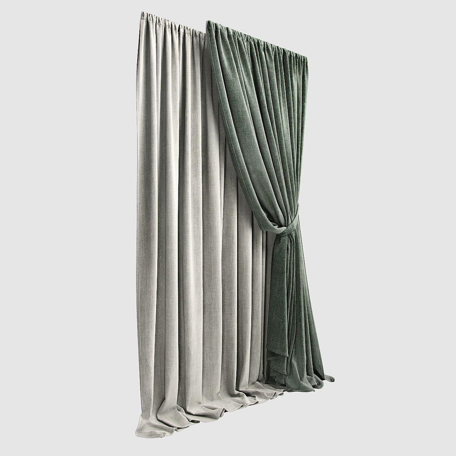 curtain 3 in Furniture - product preview 2