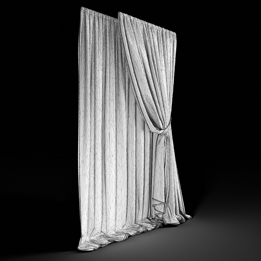 curtain 3 in Furniture - product preview 3