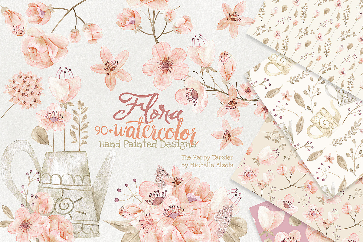 Watercolor Flora #028 in Illustrations - product preview 8