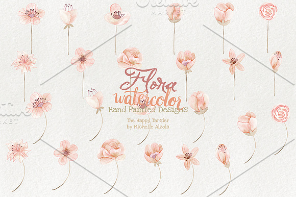 Watercolor Flora #028 in Illustrations - product preview 4
