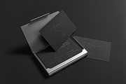 ms.Silence. Business Card Template