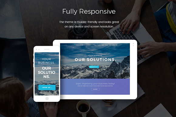 Corporate's Inc WordPress Theme in WordPress Business Themes - product preview 5