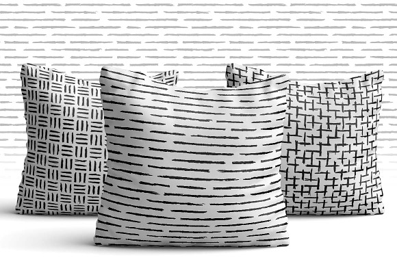 Hand drawn patterns. Lines in Patterns - product preview 4