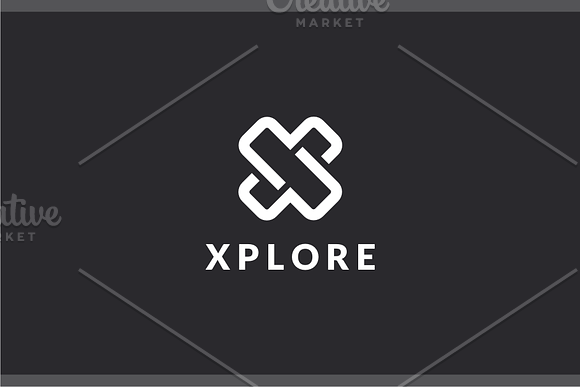Xplore - Letter X Logo in Logo Templates - product preview 1