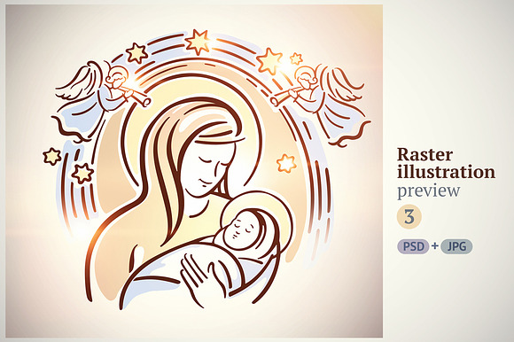 Nativity in Illustrations - product preview 3