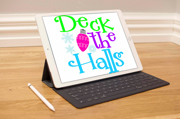 Deck the Halls SVG in Illustrations - product preview 1