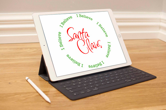 I Believe Santa Claus SVG in Illustrations - product preview 1