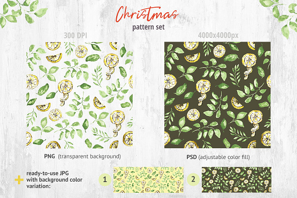 Christmas pattern collection in Patterns - product preview 2